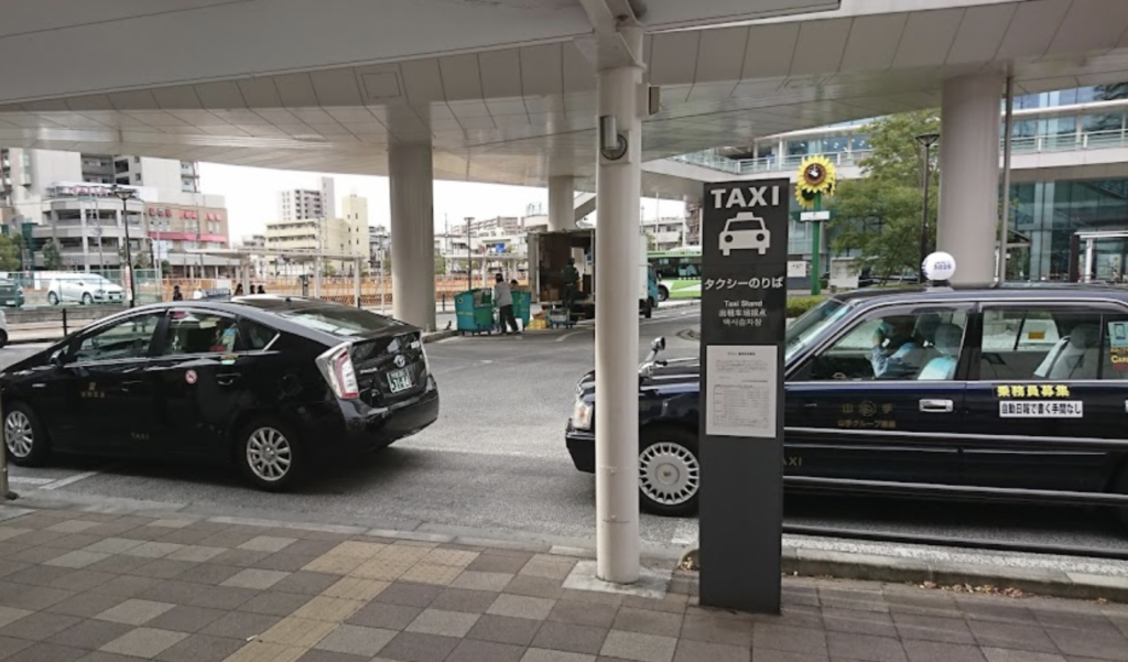 武蔵浦和でよく使われているタクシー乗り場