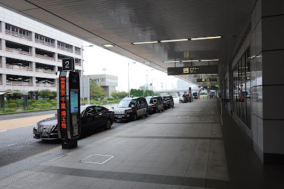 羽田空港でよく使われているタクシー乗り場