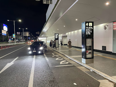 福岡空港でよく使われているタクシー乗り場