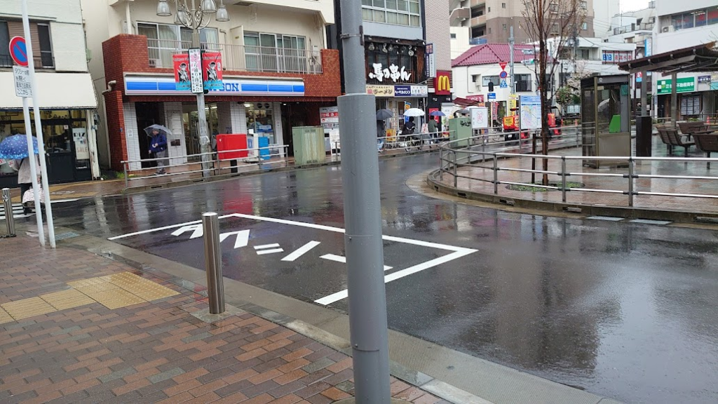 板橋駅でよく使われているタクシー乗り場